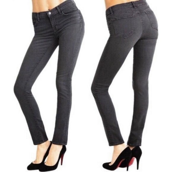 J Brand Super Skinny Mid Rise Jeans Dare Jeans 28 - Picture 3 of 8